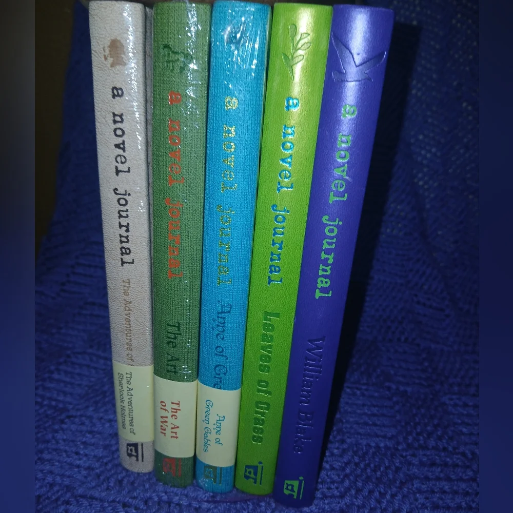 5pk Novel Journals